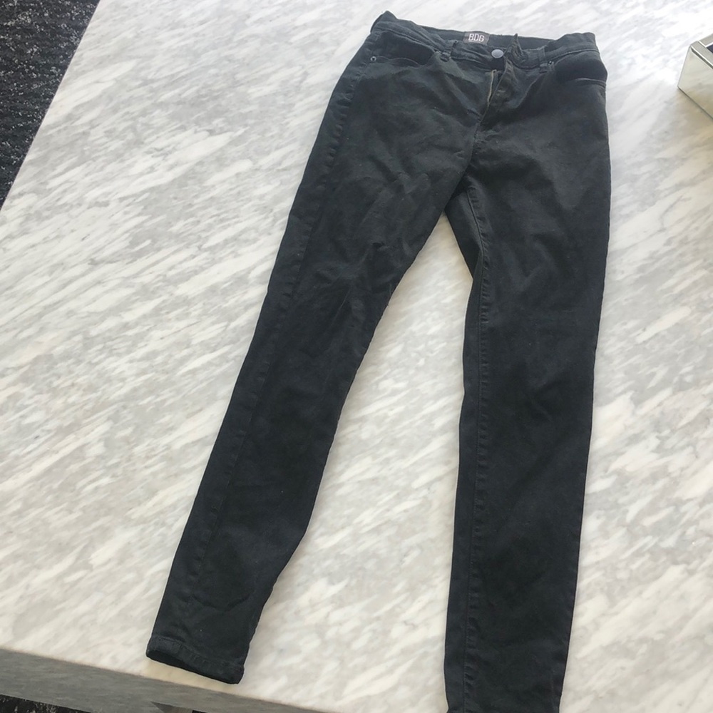 BDG black jeans- “Twig High Rise” LIKE NEW